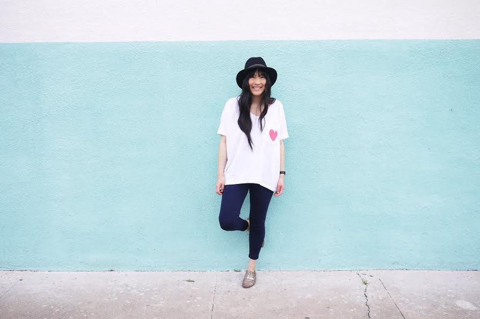 Christina sun sunchild spring outfit