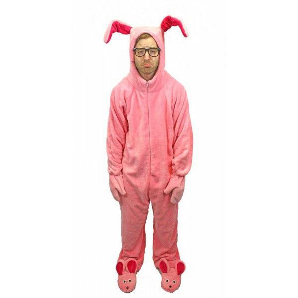 Christmas Story pajamas bunny
