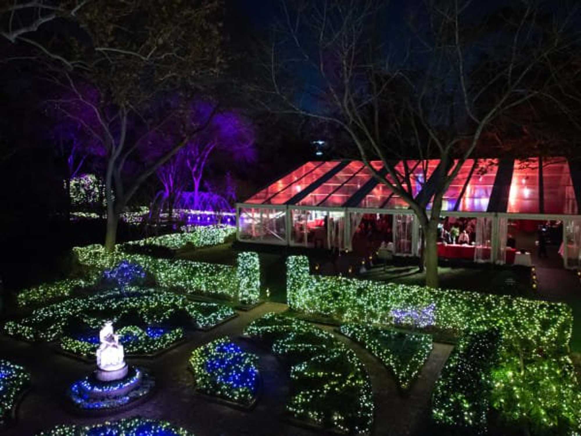 Christmas Village at Bayou Bend