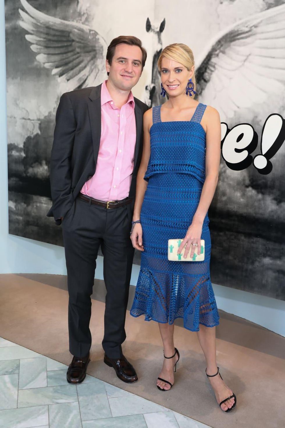 Christopher and Kendall Hanno at Houston Grand Opera party at The Webster