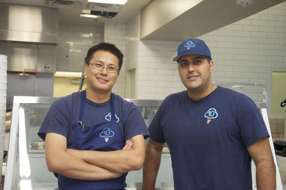 Christopher Balat and Chris Leung of Cloud 10 Creamery