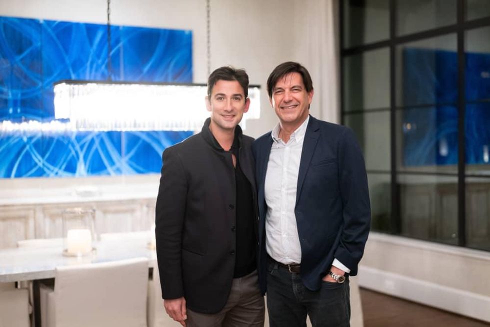 Christopher Martin Gallery Houston opening Jose Ocque Stuart Rosenberg