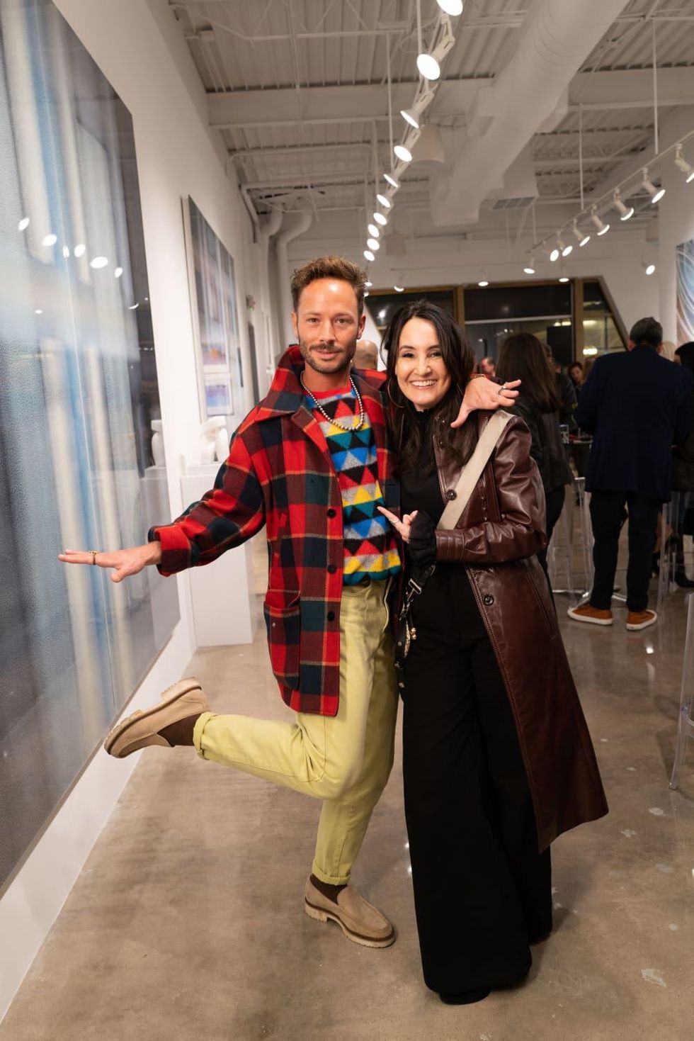 Christopher Martin Gallery Houston opening Oliver Halkowich Amy Johnston