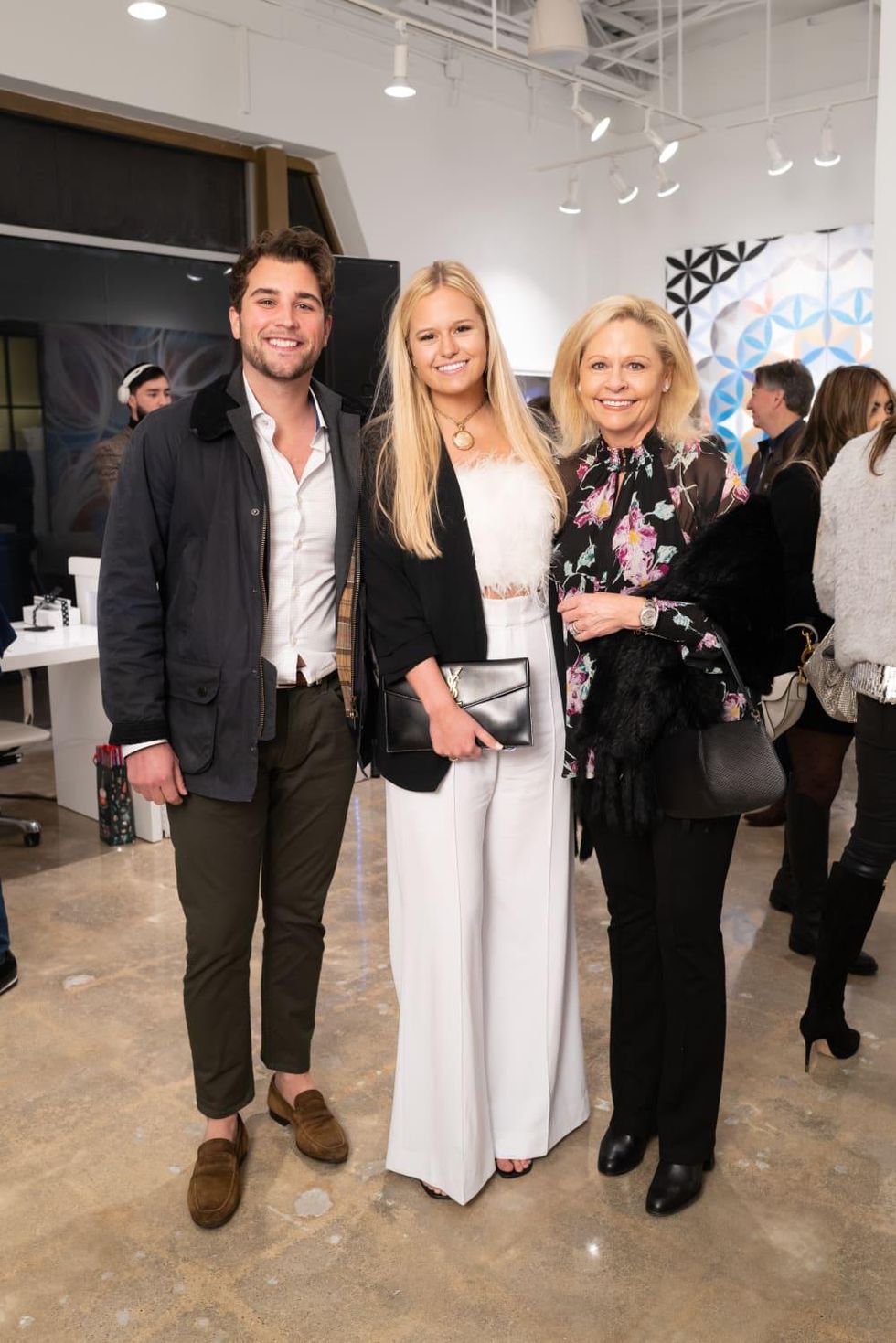 Christopher Martin Gallery Houston opening Pierce Anna Stonesifer Regan Bailey