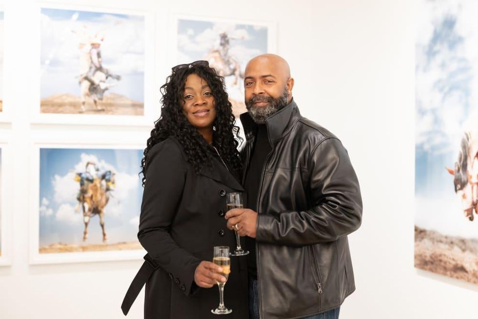 Christopher Martin Gallery Houston opening Tanya Phil Mudrow