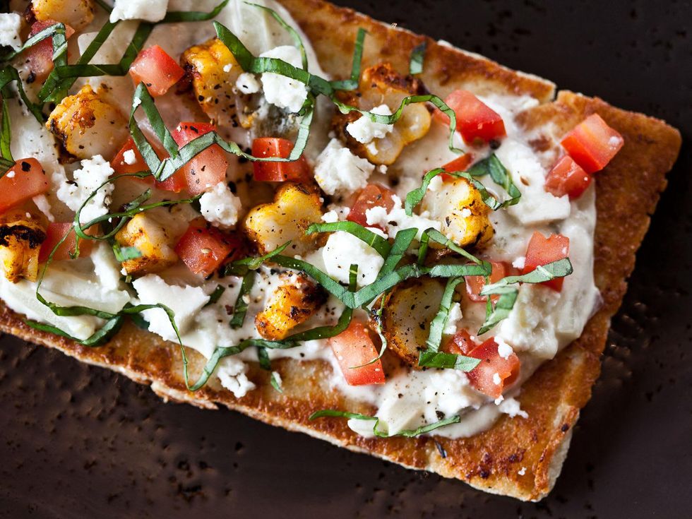 Churrascos Memorial City December 2013 Arepas Armadas Shrimp Margherita Churrascos