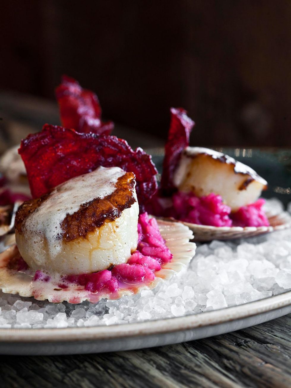 Churrascos Memorial City December 2013 Popcorn Scallops