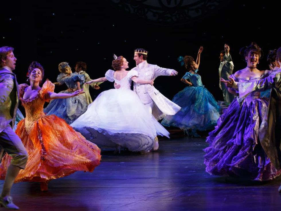 Cinderella 2294 Laura Osnes, Santino Fontana and the ensemble of Cinderella