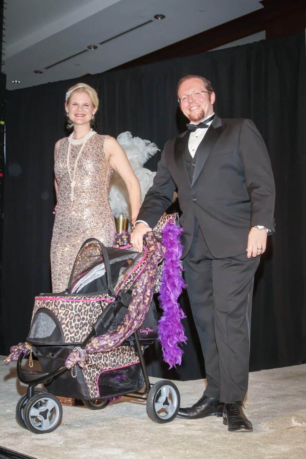 Cindy and Jack Childress with Pak Oliver at CAP Gala