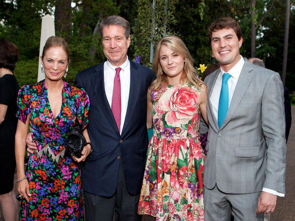 Cindy and Jim Thorp, from left, and Lucy and Hayden Rieveschl