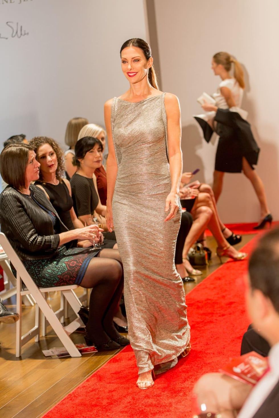 Circle of Red Talbot Runhof runway show