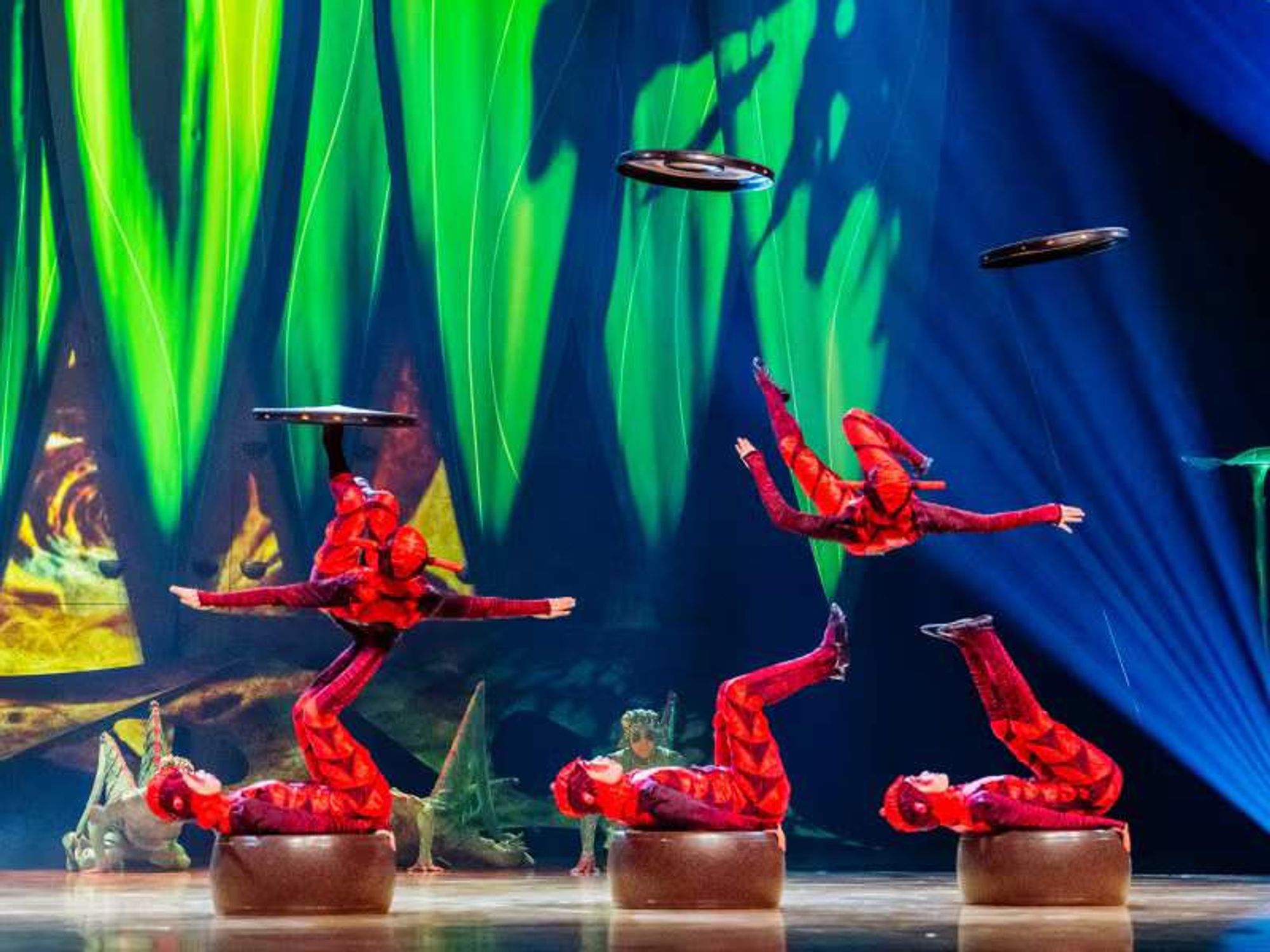 CIrque du Soleil performers as ants in OVO