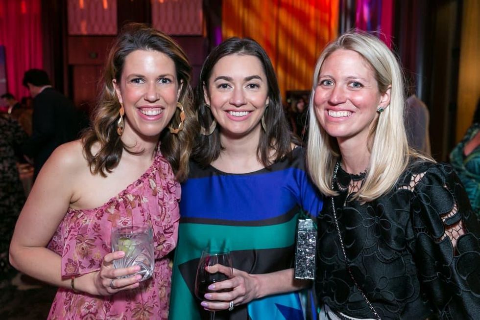 CIS Gala Stay in School 2022 Mary Newall, Megan Williams, and Taylor Jackson