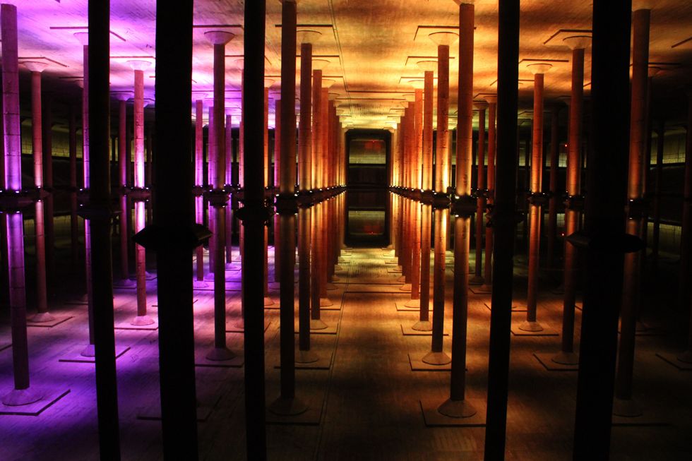 Cistern Illuminated