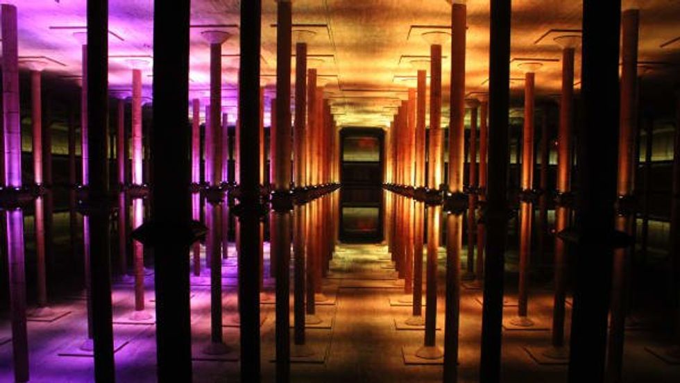 Cistern Illuminated