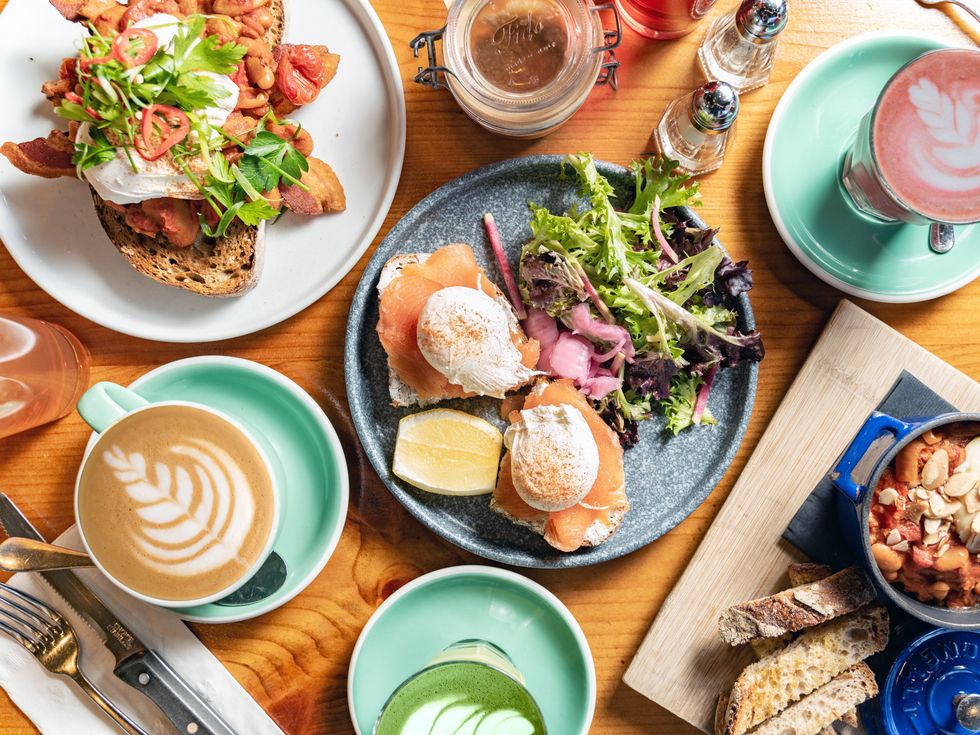 Citizens cafe food spread