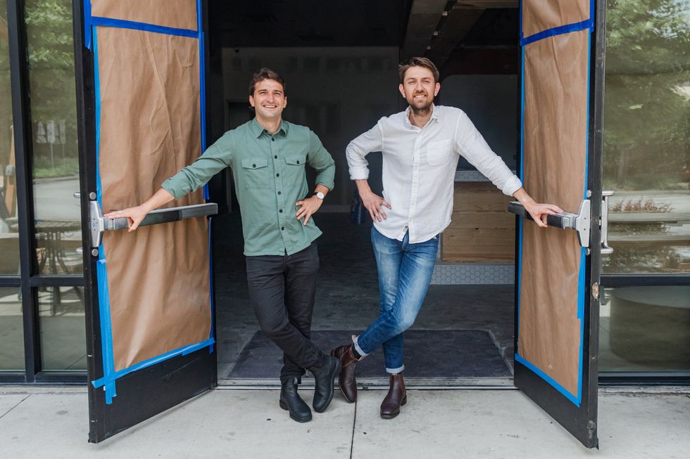 Citizens cafe Justin Giuffrida and Andrew Geisel