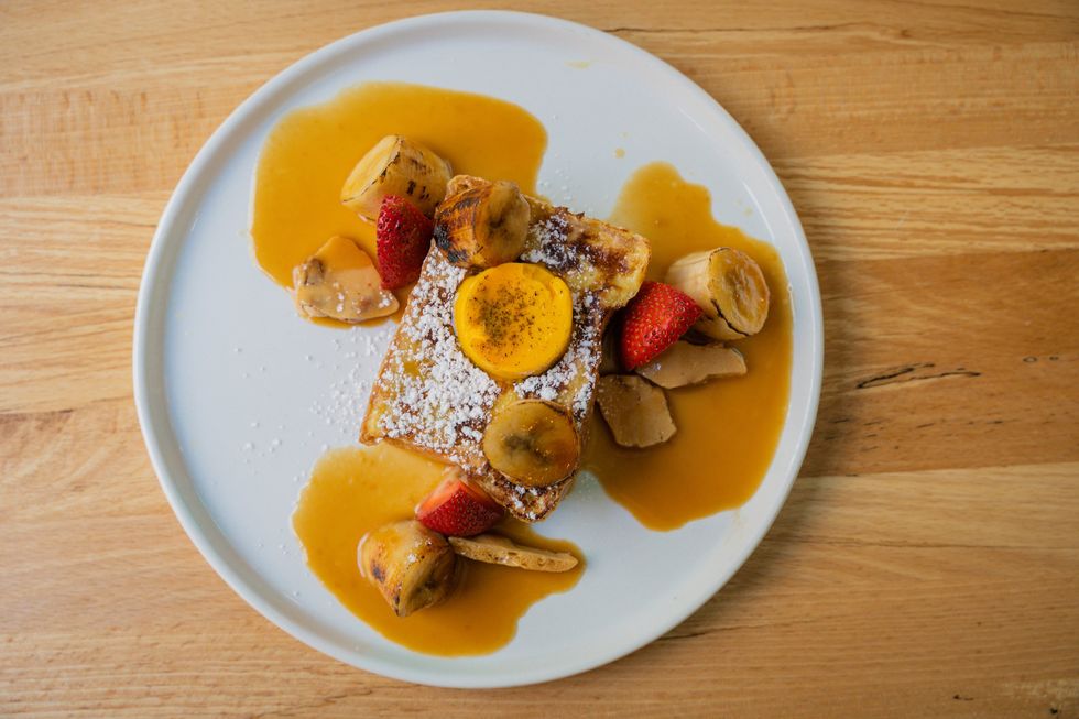 Citizens of Montrose banana bread french toast