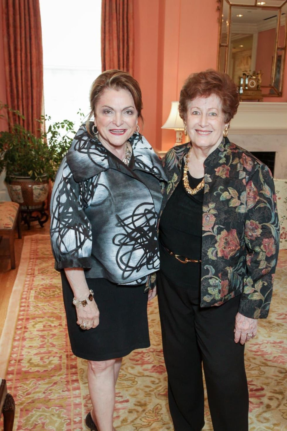 City ArtWorks luncheon Beth Wolff, Patsy Andrews