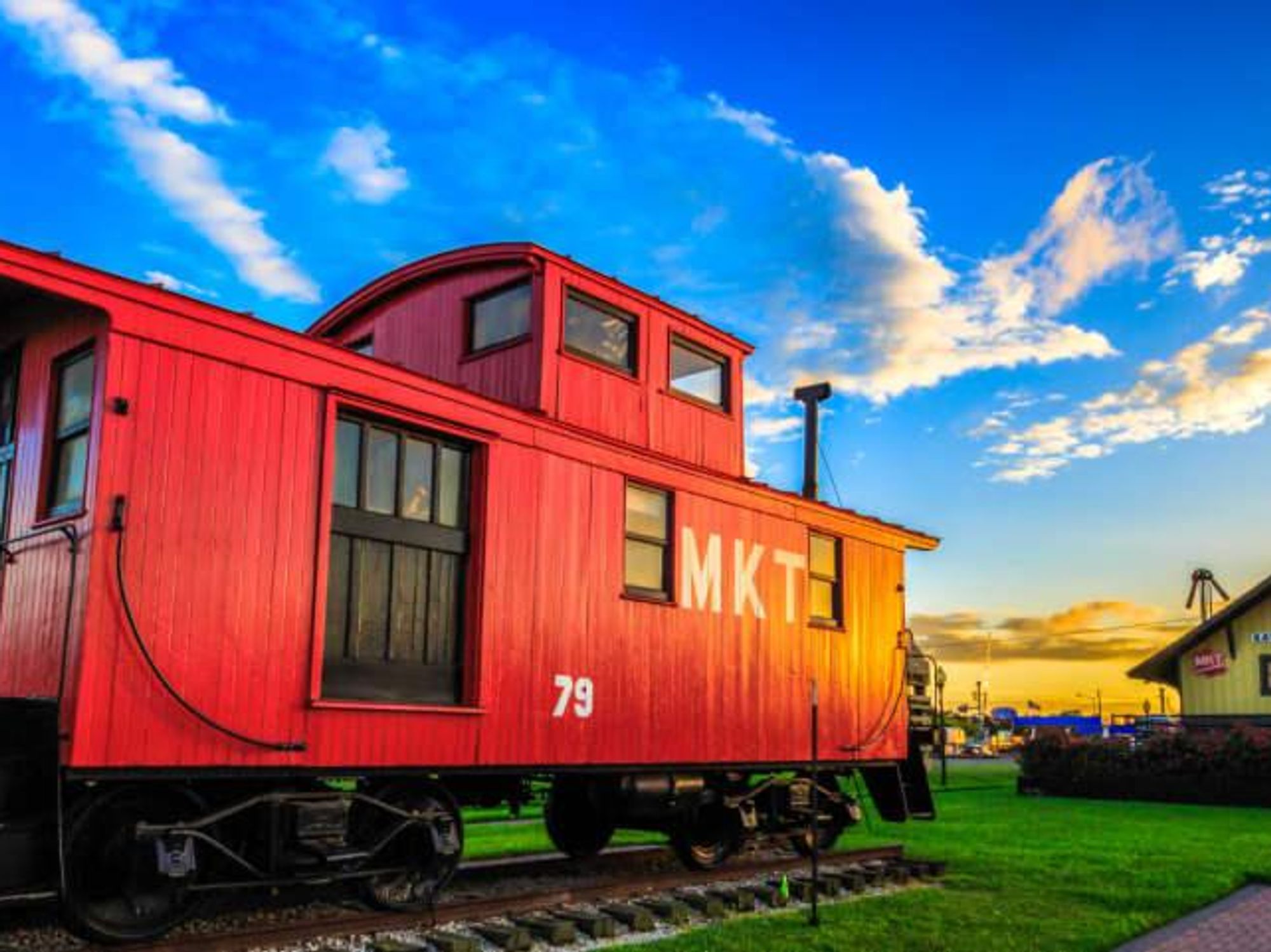 City of Katy caboose train