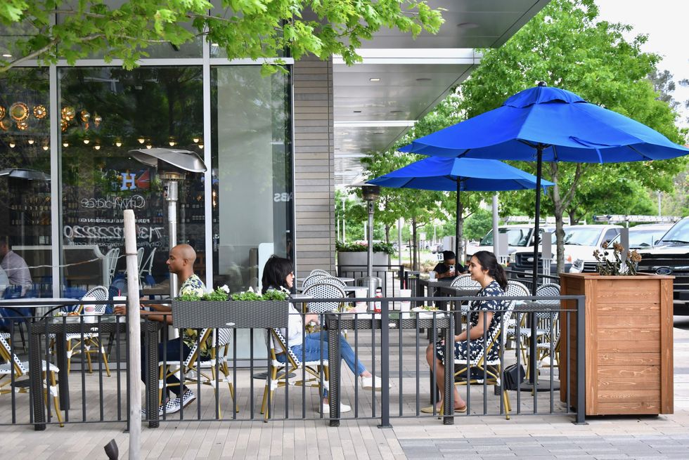 City Place patio dining
