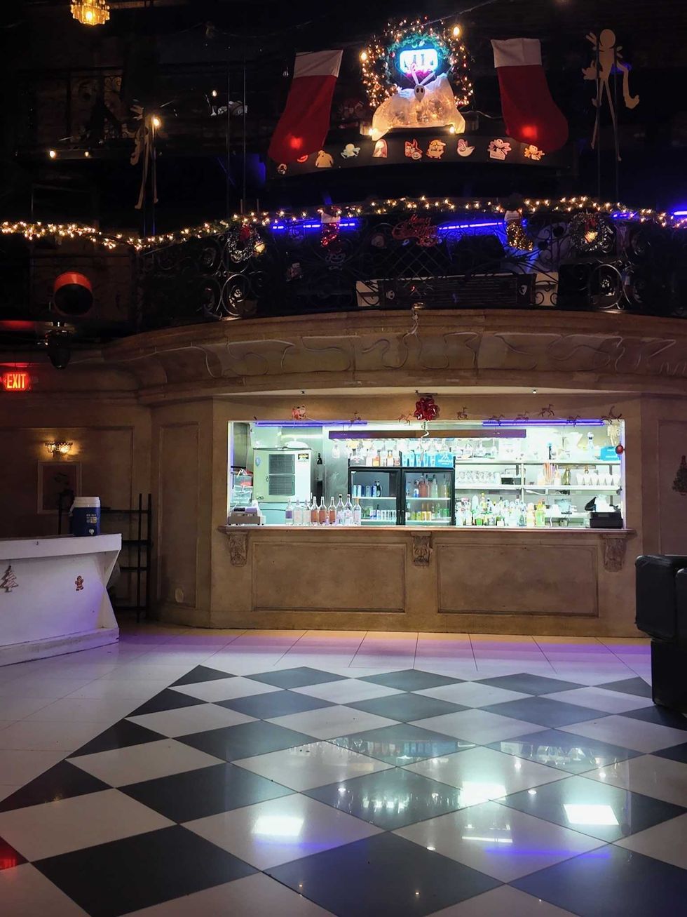 Clandestina nightclub interior