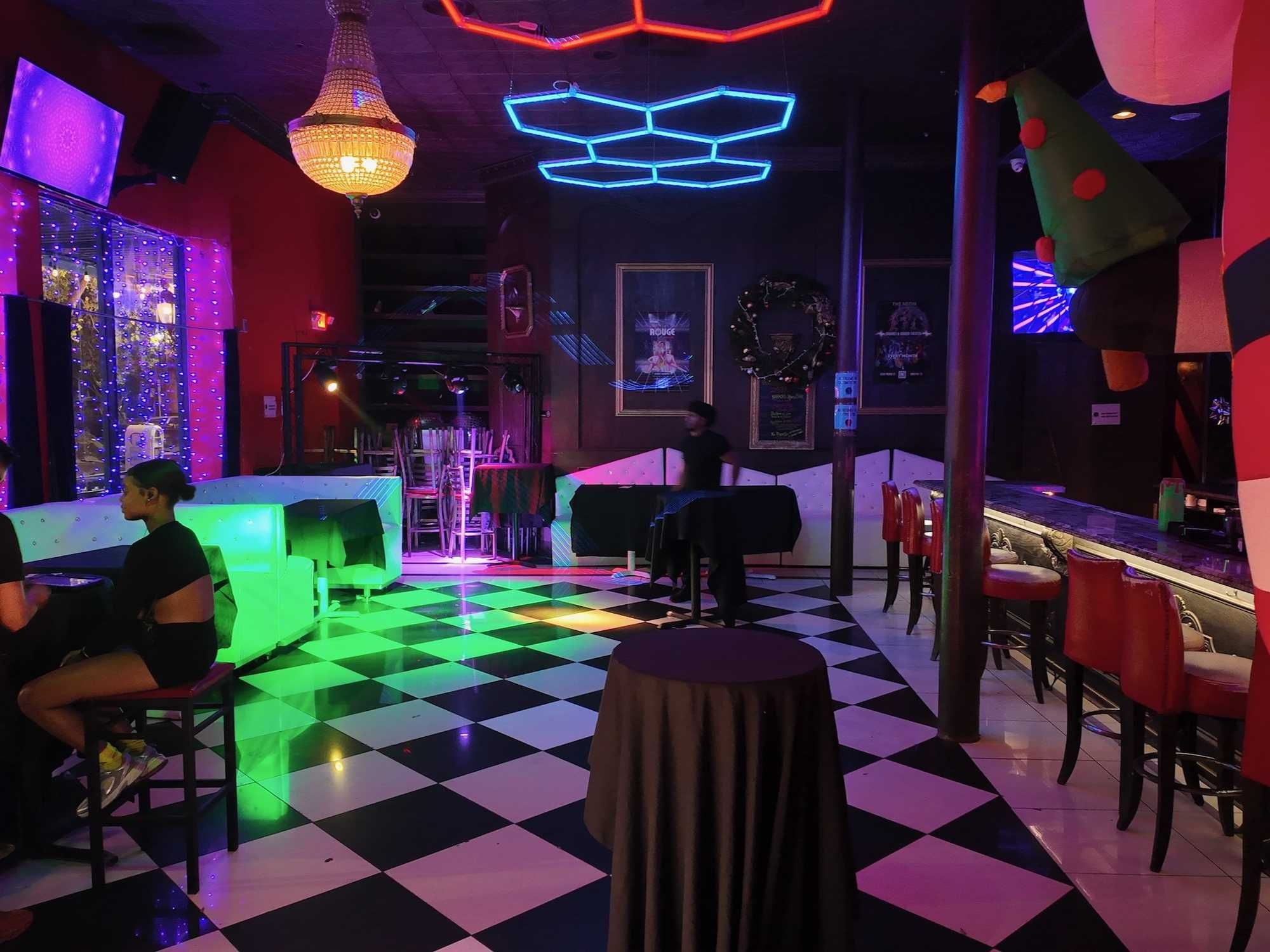 Clandestina nightclub interior