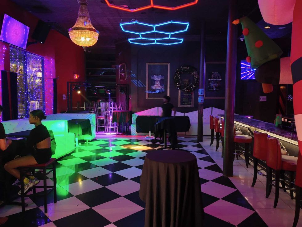 Clandestina nightclub interior