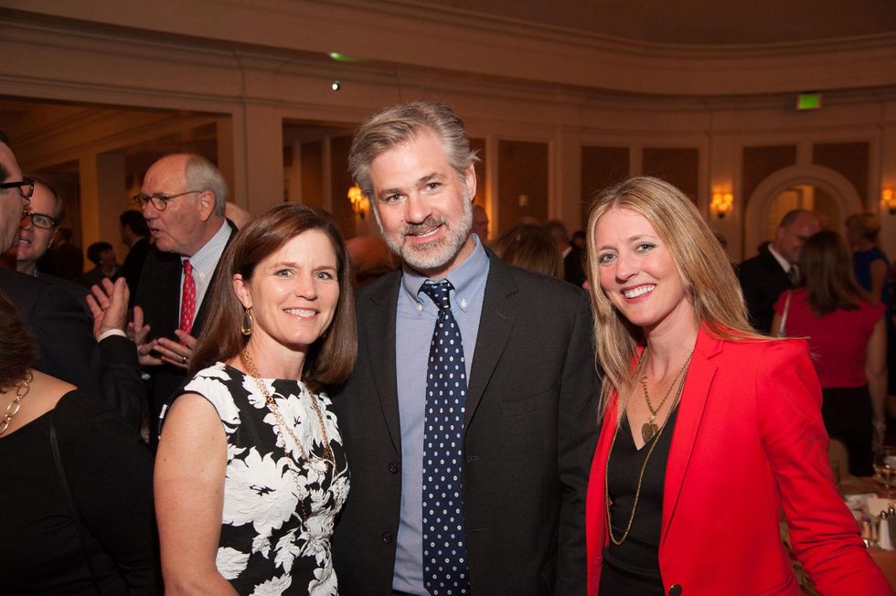 Clare McLeroy, left, with Pittman and Merrilee McGehee at the Jung Center Spring Benefit April 2015
