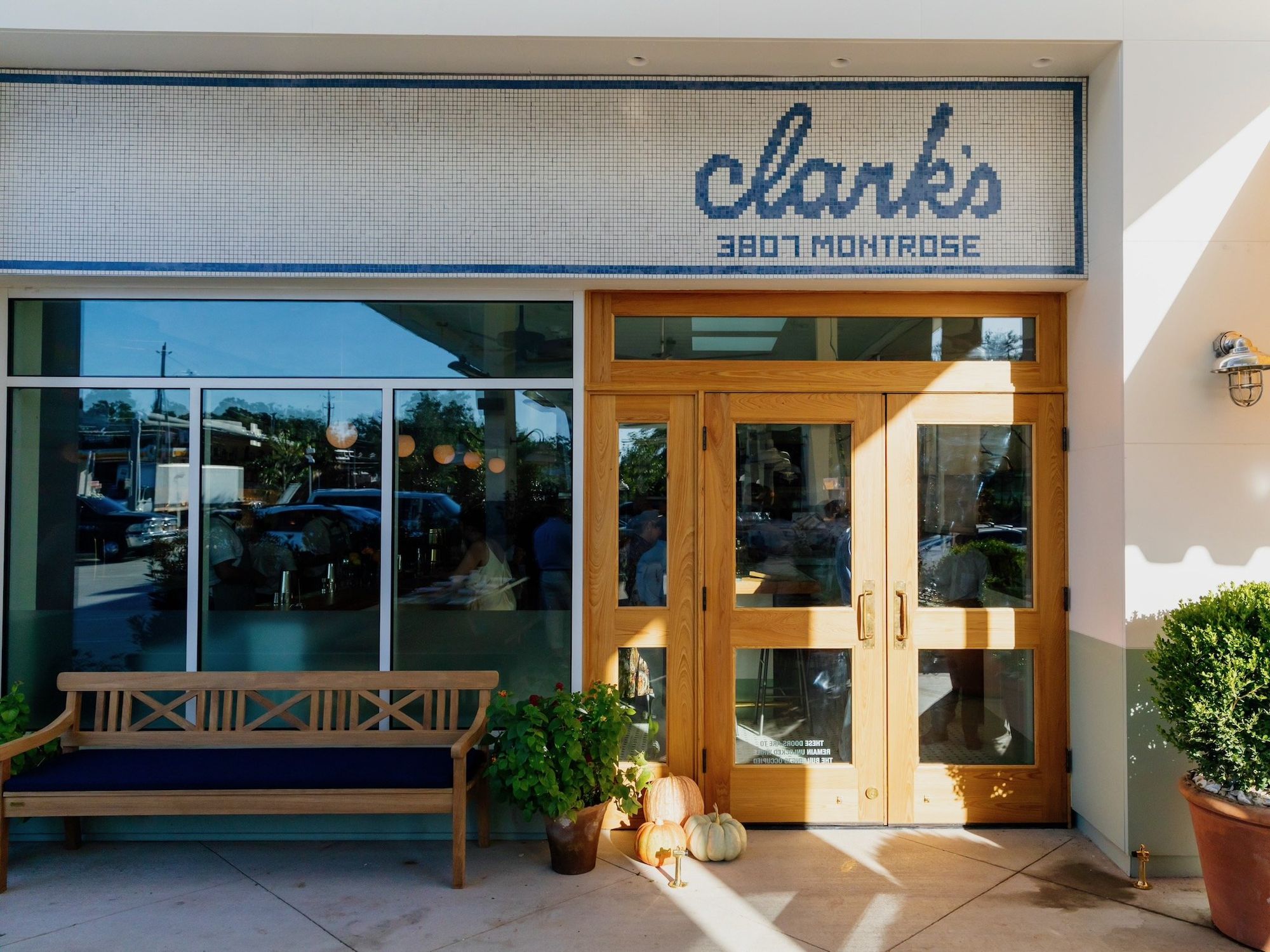 Clark's Oyster Bar entrance