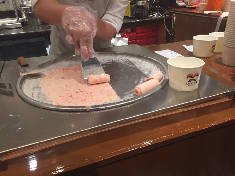 Class 502 rolling ice cream