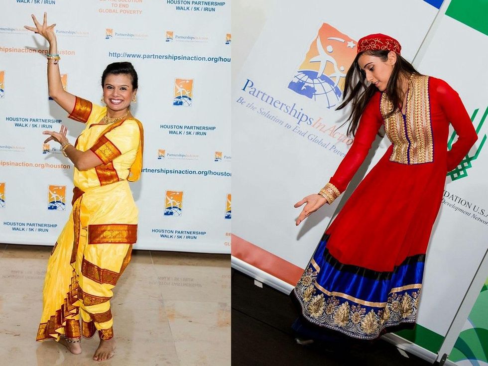 Classical Indian dance and Tajik dance performances at the reception at the Aga Khan Foundation Emmisary awards reception September 2014