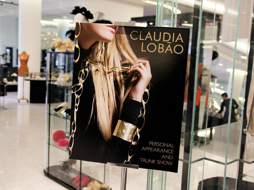 Claudia Lobao trunk show, jewelry, Tootsies, February 2013