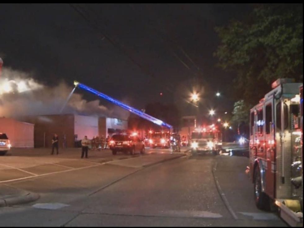 Cleburne Cafeteria Fire