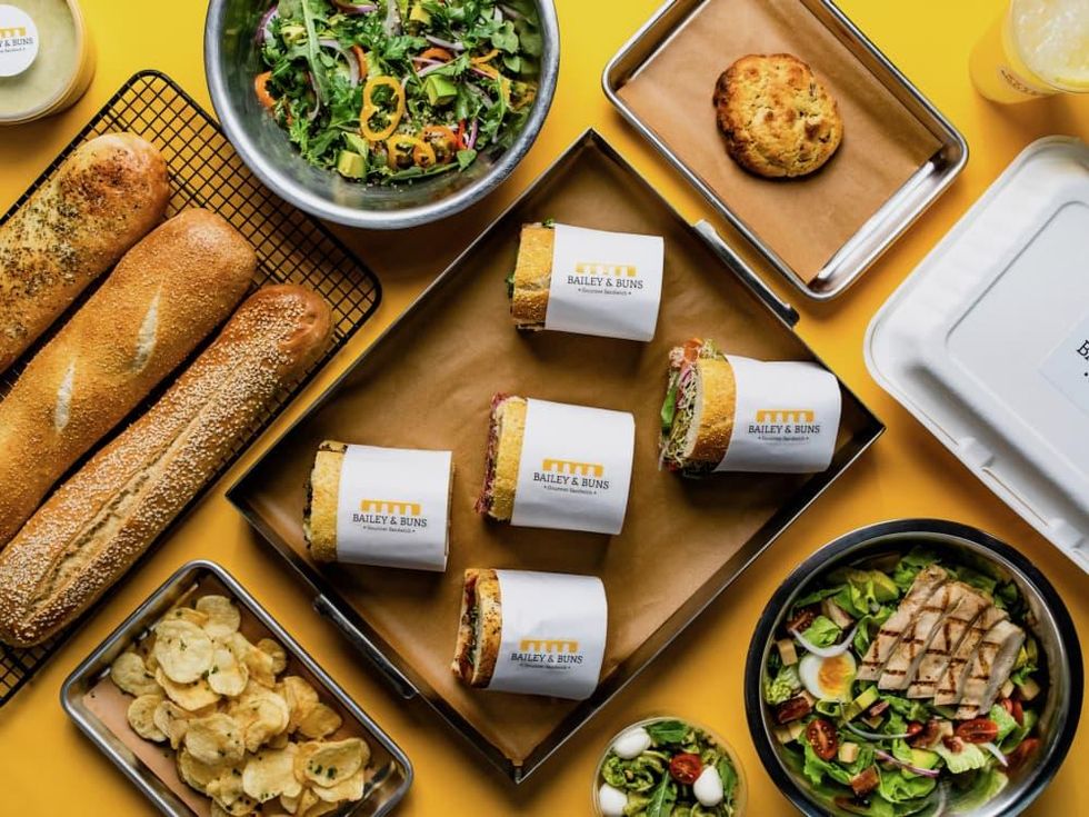 Click Click Chew Bailey & Buns sandwiches