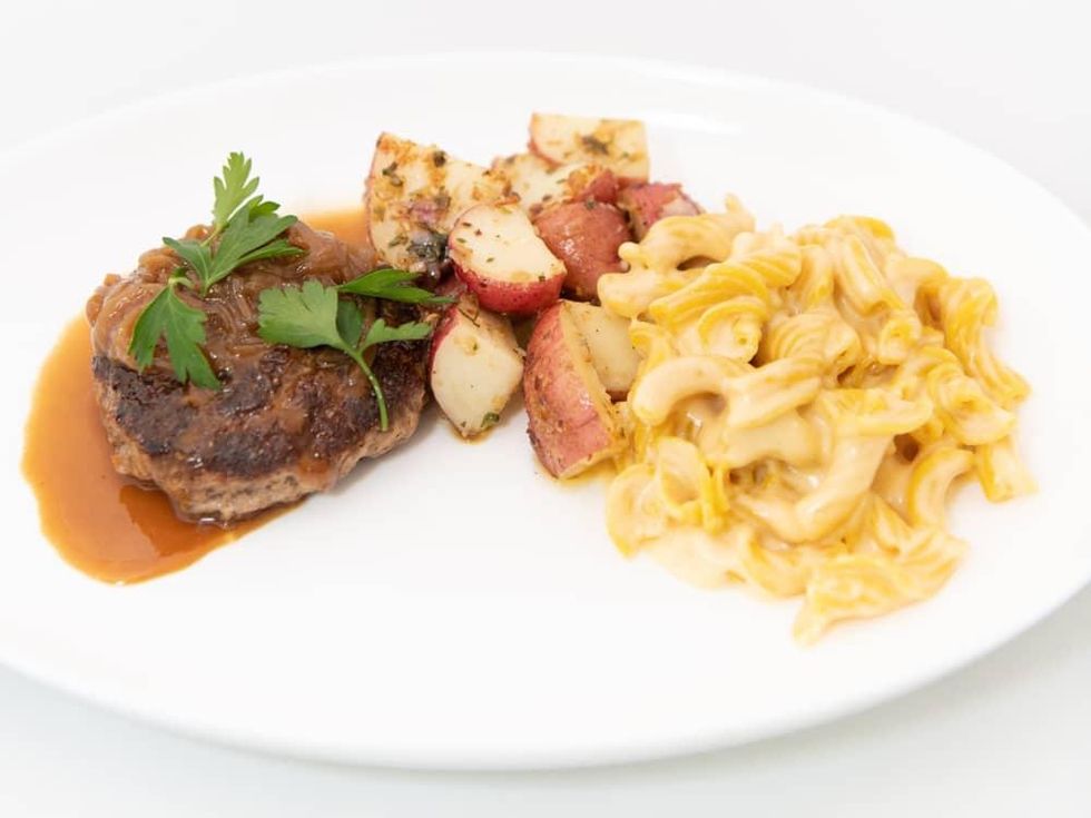 Click Robot Run salisbury steak