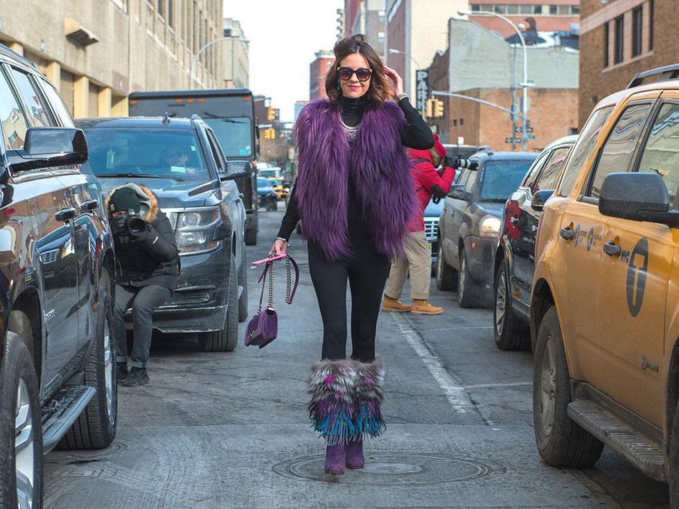 Clifford Carrie Colbert New York Milan fashion weeks March 2015 Look 4 New York