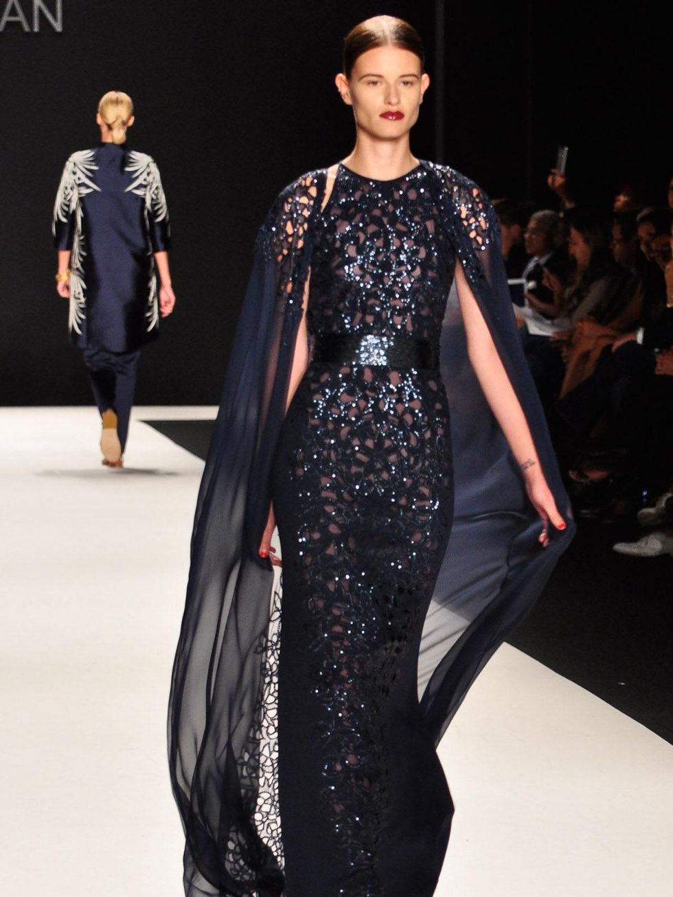 Clifford, Fashion Week spring 2013, Naeem Khan, September 2012, black gown