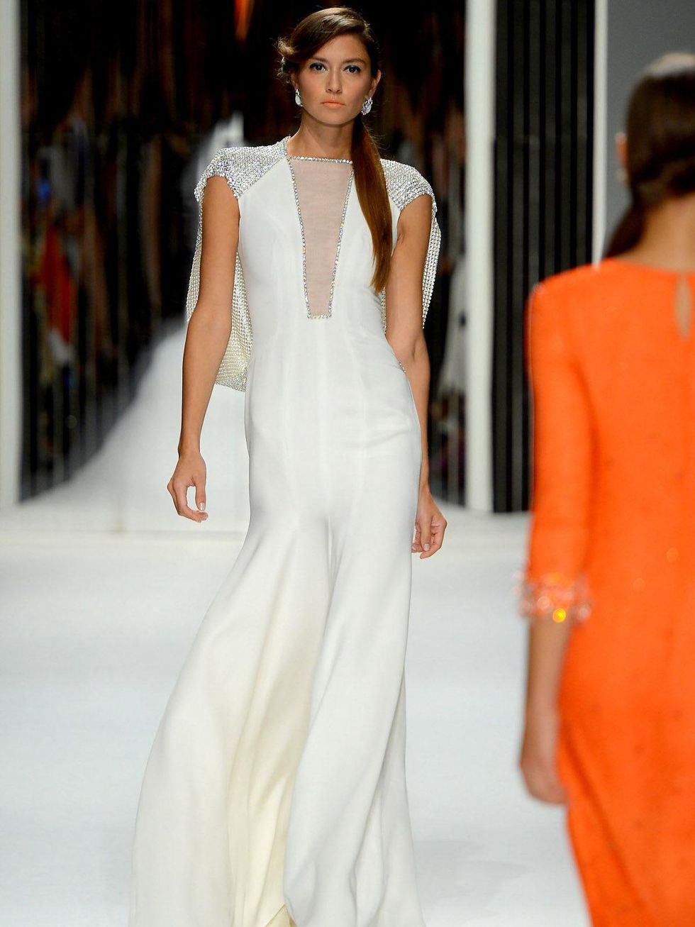 Clifford, Fashion Week spring 2013, Tuesday, Sept. 11, 2012, Jenny Packham, white gown