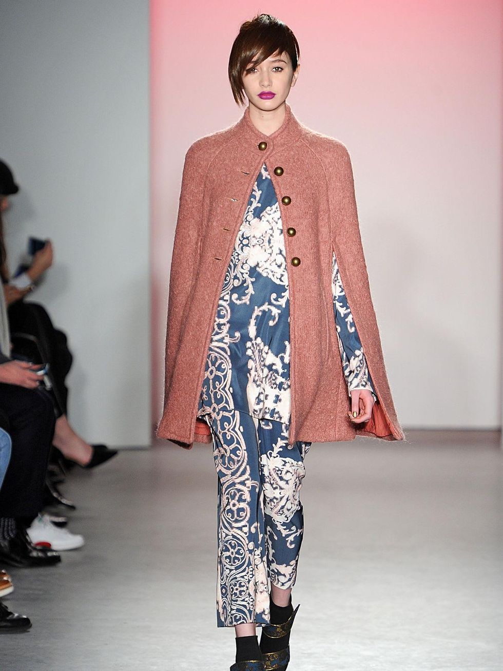 Clifford New York Fashion Week fall 2015 Nanette Lepore March 2015 Look 4
