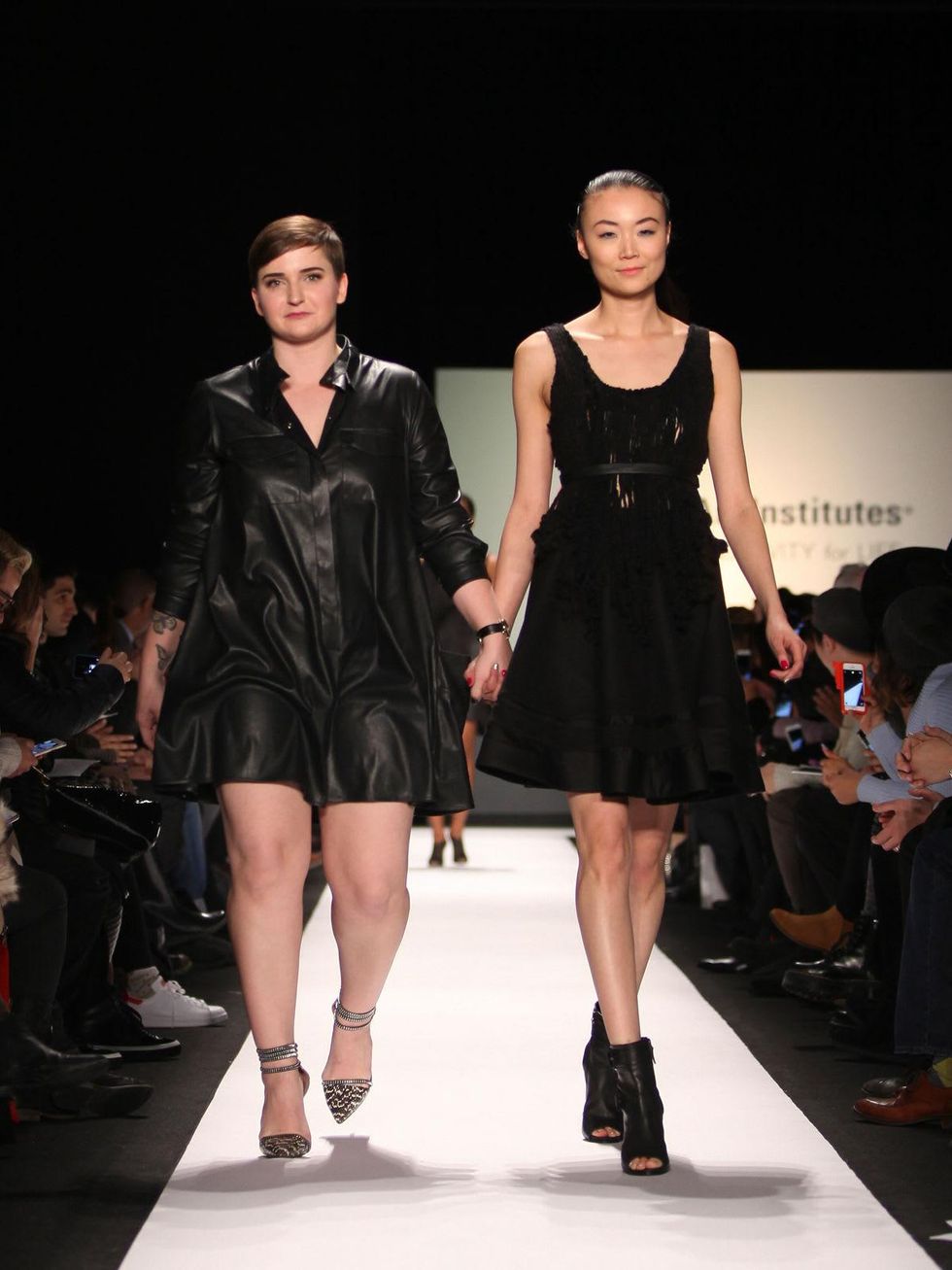 Clifford New York Fashion Week fall 2015 The Art Institutes winners February 2015 Alexa DiBasio designer