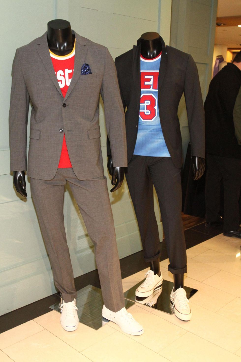 Clifford Pugh New York Fashion Week fall 2015 James Harden appearance at Bloomingdale's February 2015 Atmosphere 2