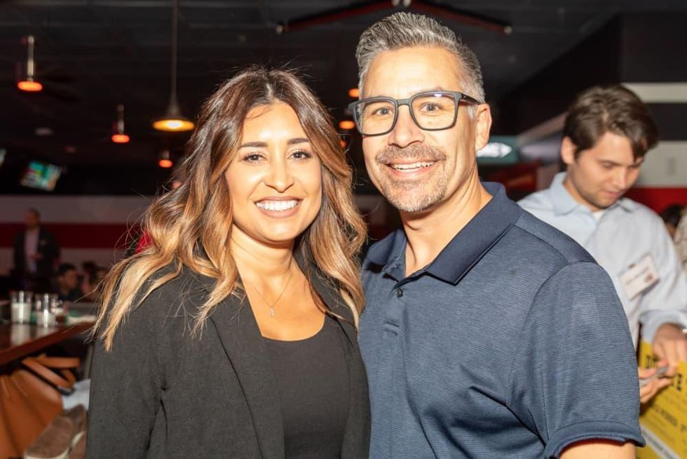 Clint Capela bowling bash 2019 Macy Marcel Villegas