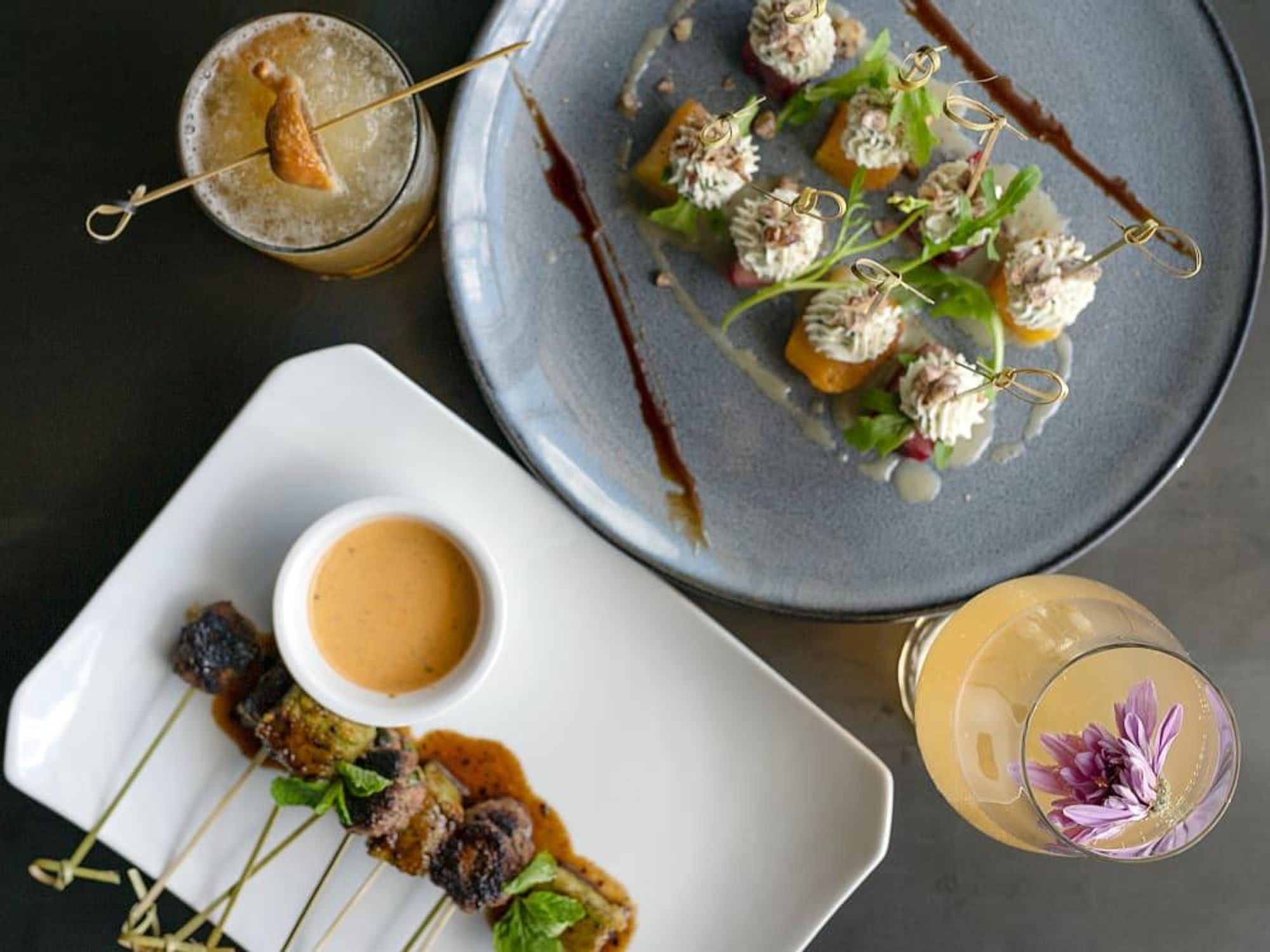 Clique Bistro food and drinks