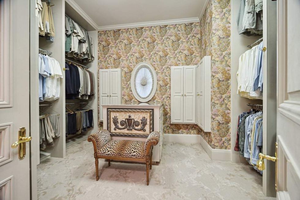 Closet in the primary suite of 412 Timberwilde Lane