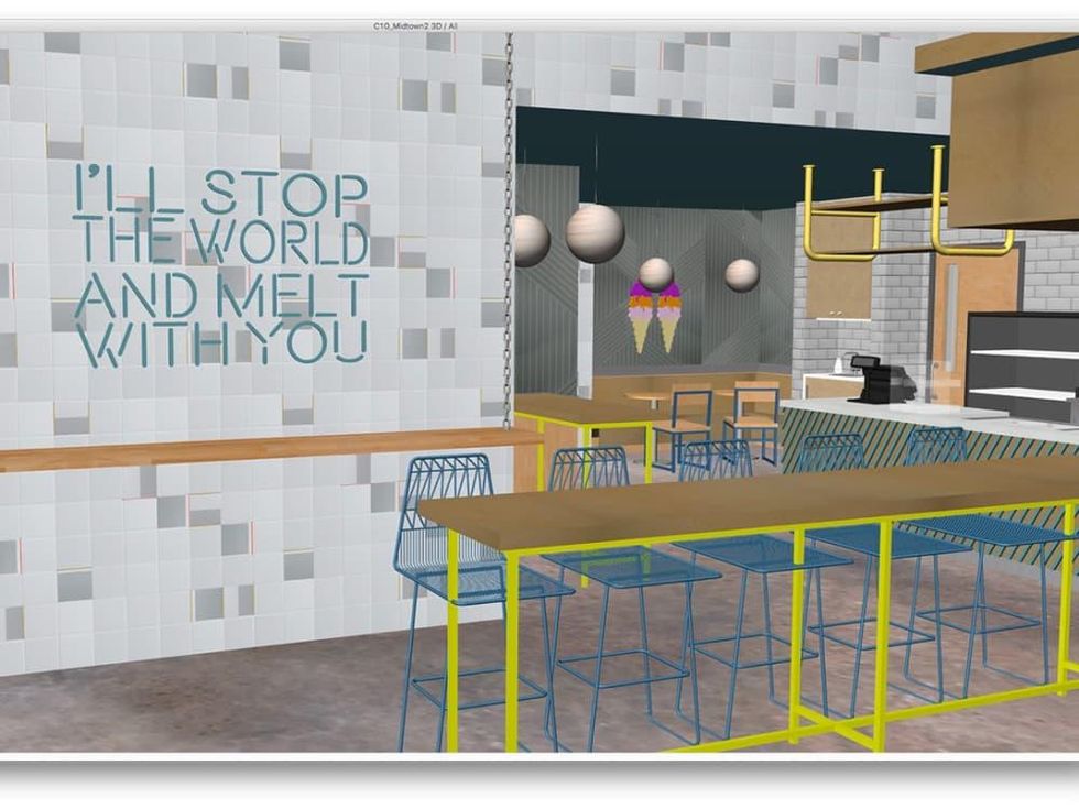 Cloud 10 Creamery Midtown rendering