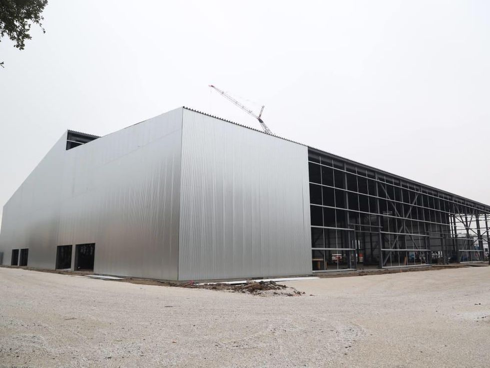 Club Nomadic construction exterior