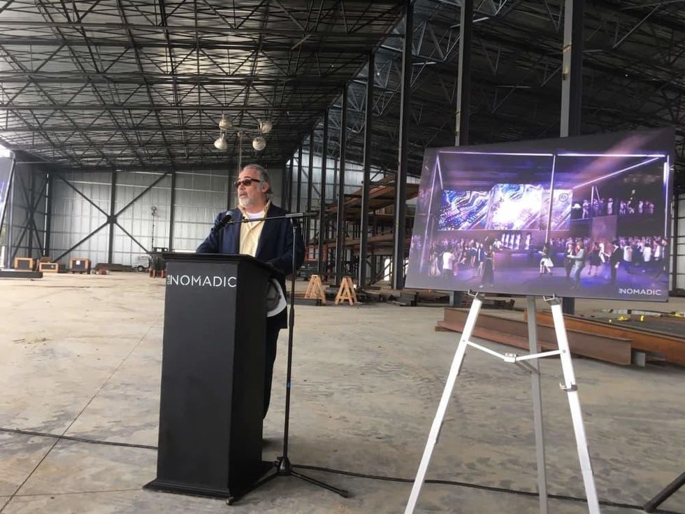 Club Nomadic construction Jack Murphy