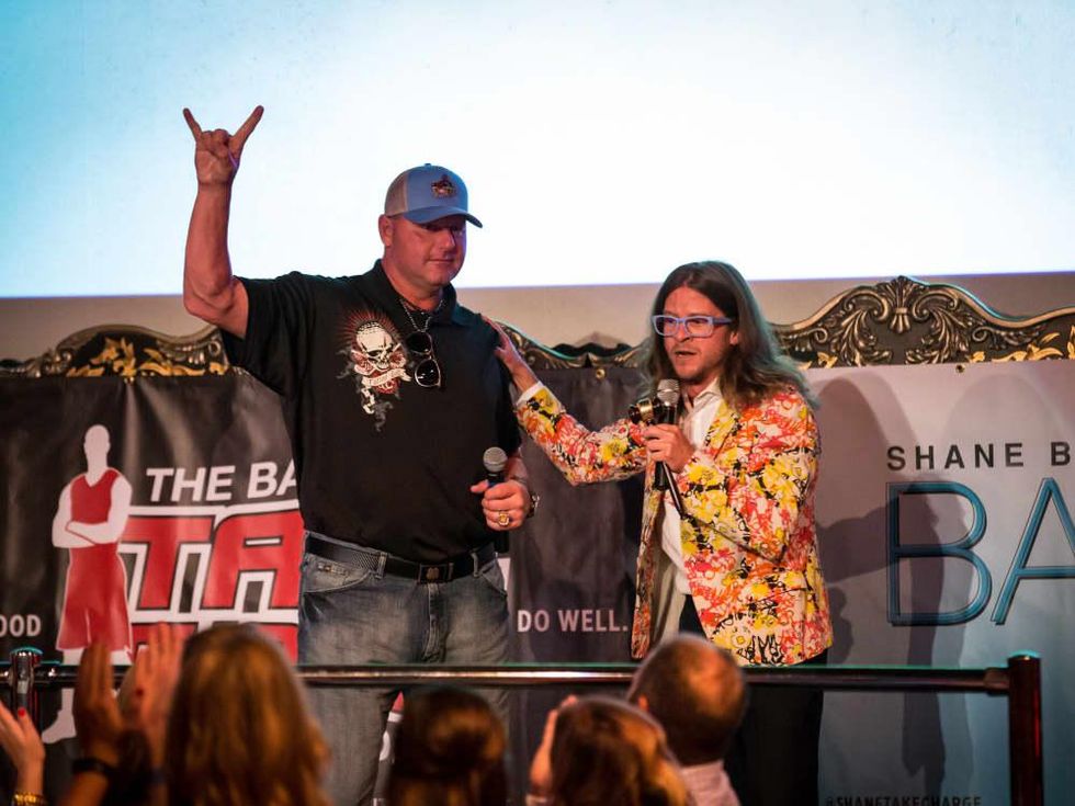 Clutch City Battioke 2015 Roger Clemens and CK Swett