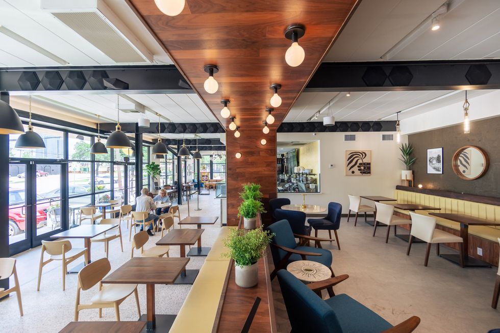 Coco Crepes Upper Kirby interior